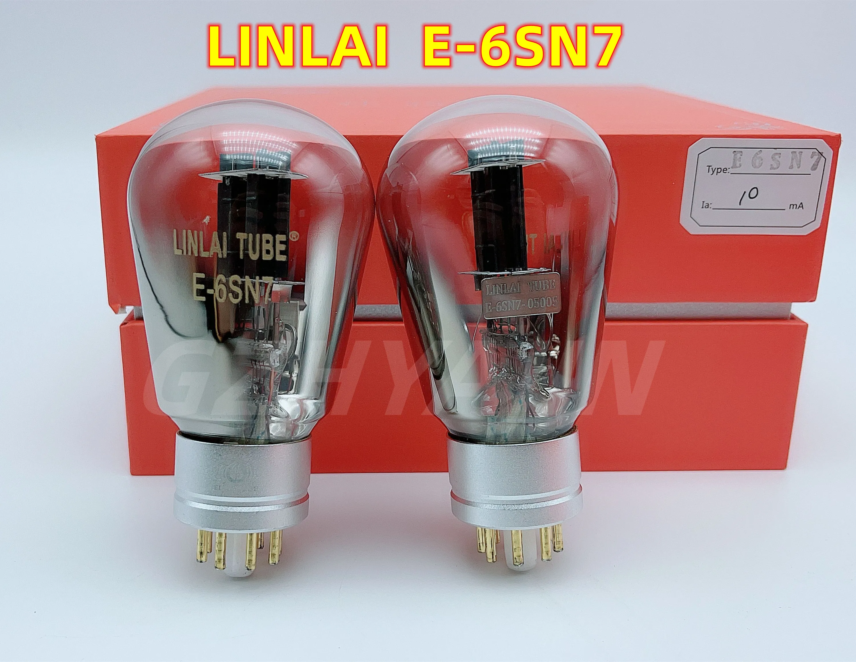 E-6SN7 LINLAI Vacuum Tube 6SN7 Elite Series Replace 6SN7/CV181/6N8P/6H8C/5692 Factory Test and match