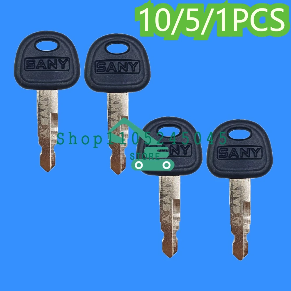 

Высококачественные ключи зажигания (10/5/1 шт.) для экскаваторов SANY SY16/35/55C/60/65/75/135/155/215/235/285/365