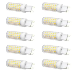 10X G9 LED 5W 7W 9W 12W 15W 18W AC 110V 220V 240V G9 LED Lamp LED Bulb SMD 2835 LED G9 Light Replace 30/40W Halogen Lamp Light