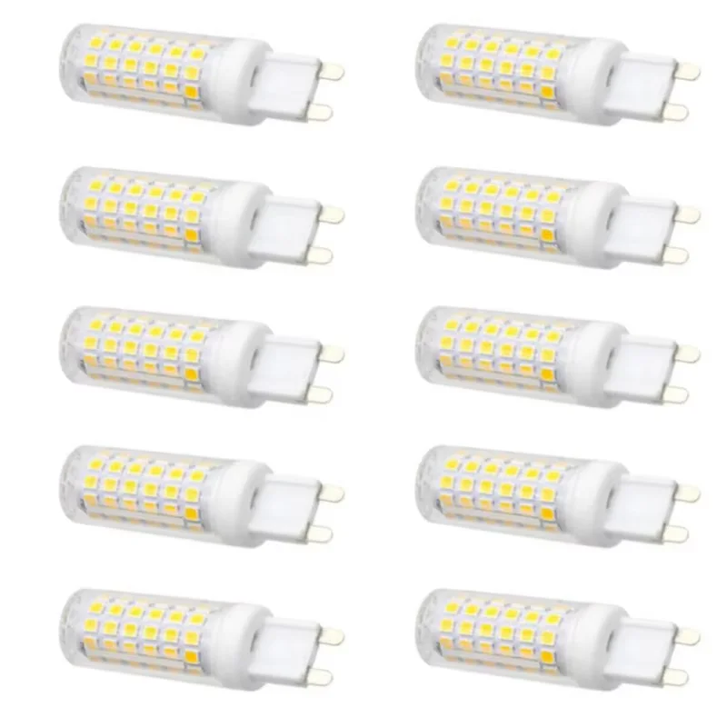 10X G9 LED 5W 7W 9W 12W 15W 18W AC 110V 220V 240V G9 LED 램프 LED 램프 SMD 2835 LED G9 램프 교체 30/40W 할로겐 램프 빠른 배송 6-8일 도착 무료 배송 