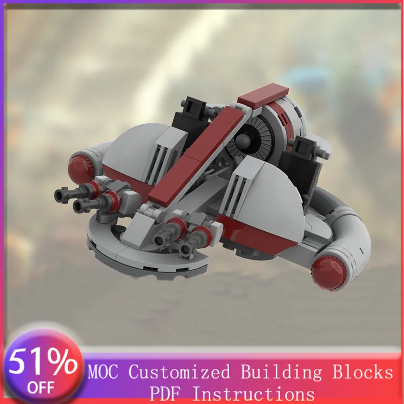 

227 PCS Space War Model Infantry Support Platform MOC Customize Modular Building Block Creative Design DIY Boy Toy Birthday Gift