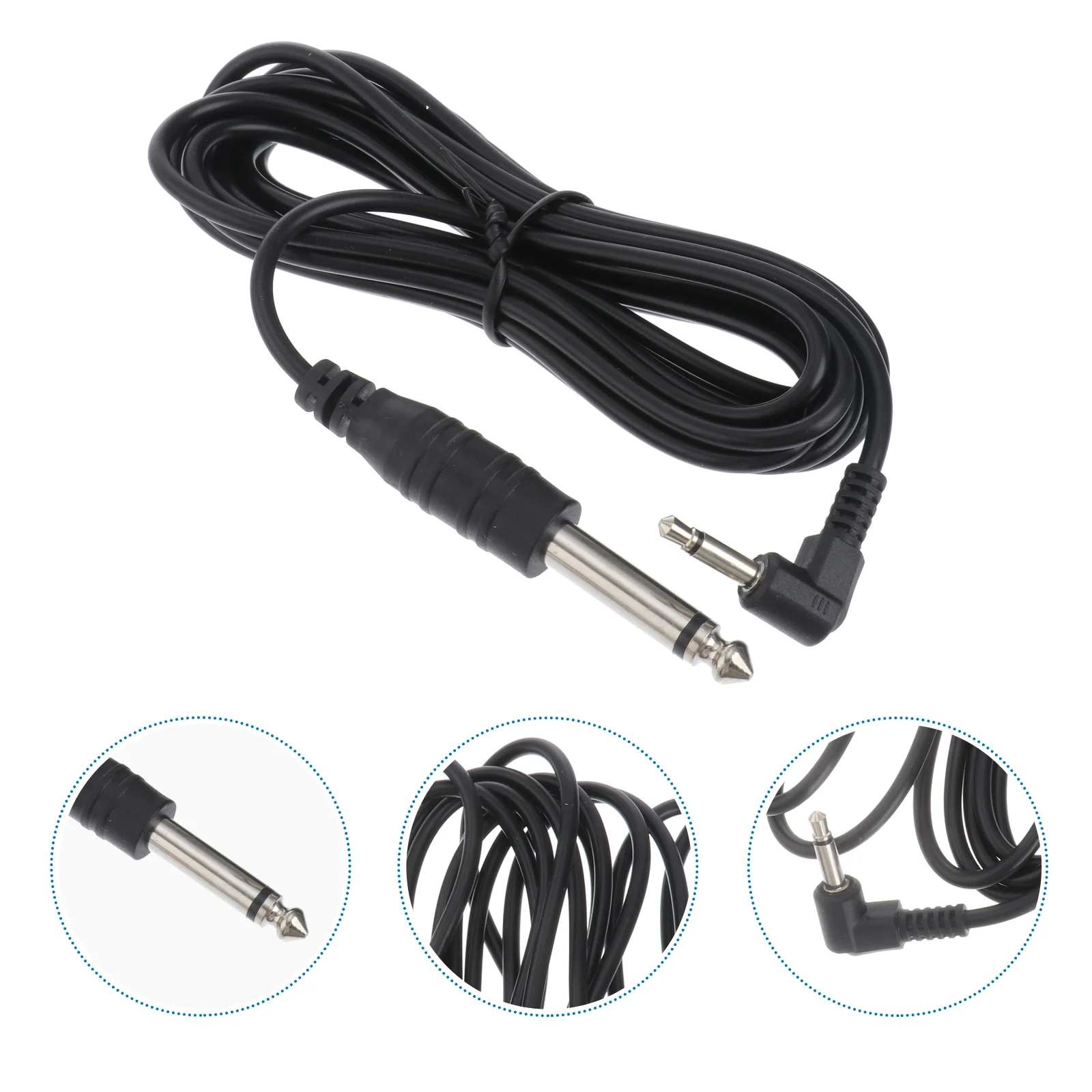 

3 Meter Electric Guitar Cable Jack 35 Microphone P10 Speaker Wire Headphone Amp to 635 Adapter 1/8 1/4 35mm 635mm Balance