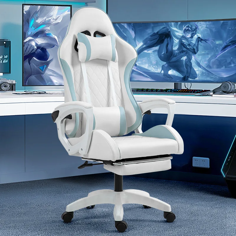 

Ergonomic Office Chair Reclining With Lumbar Support Swivel Rolling Desk Chair For Home Office Computer Room Desk Chair