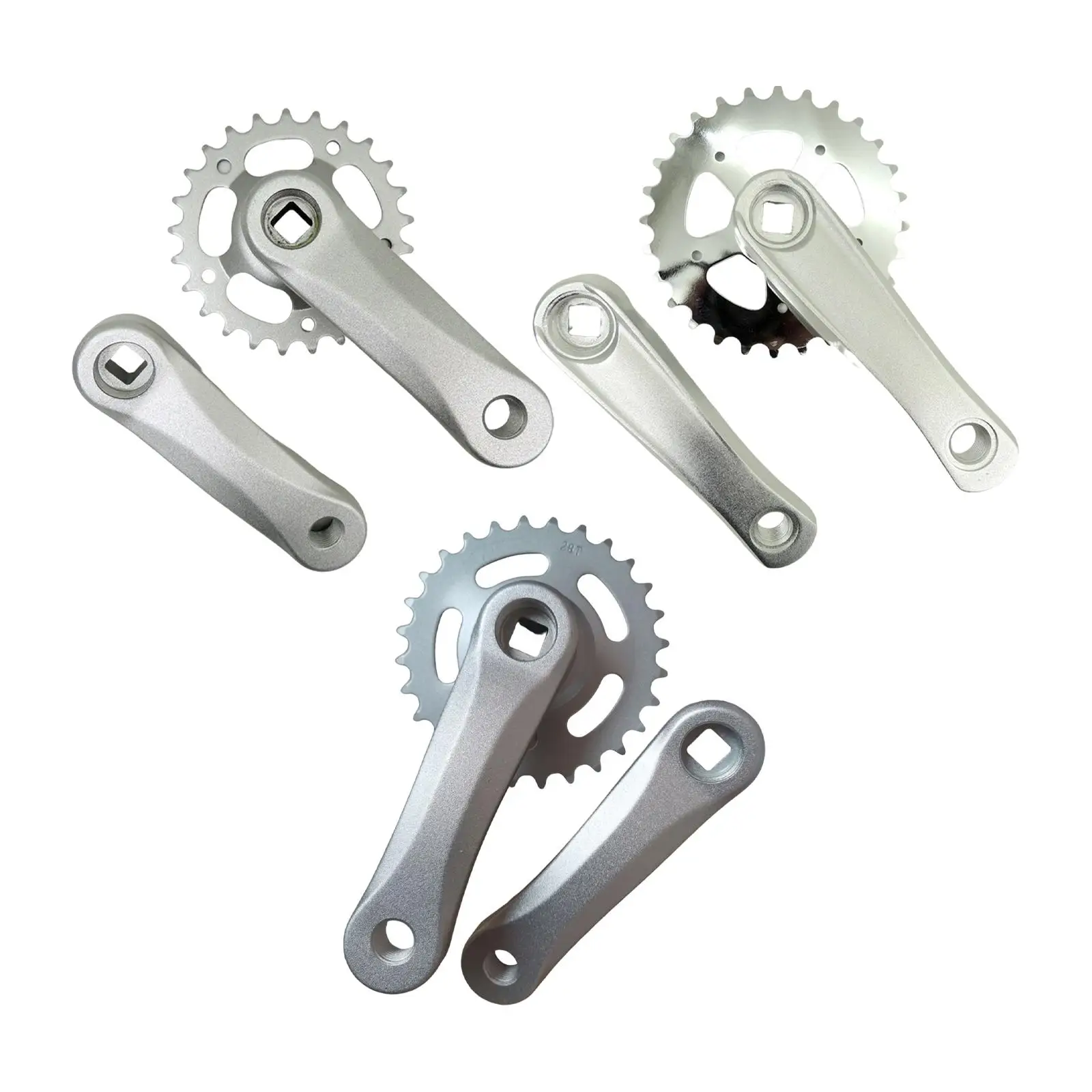 Kids Bicycle Crankset Outdoor Biking Spare Parts Riding Child Bike Crank Set