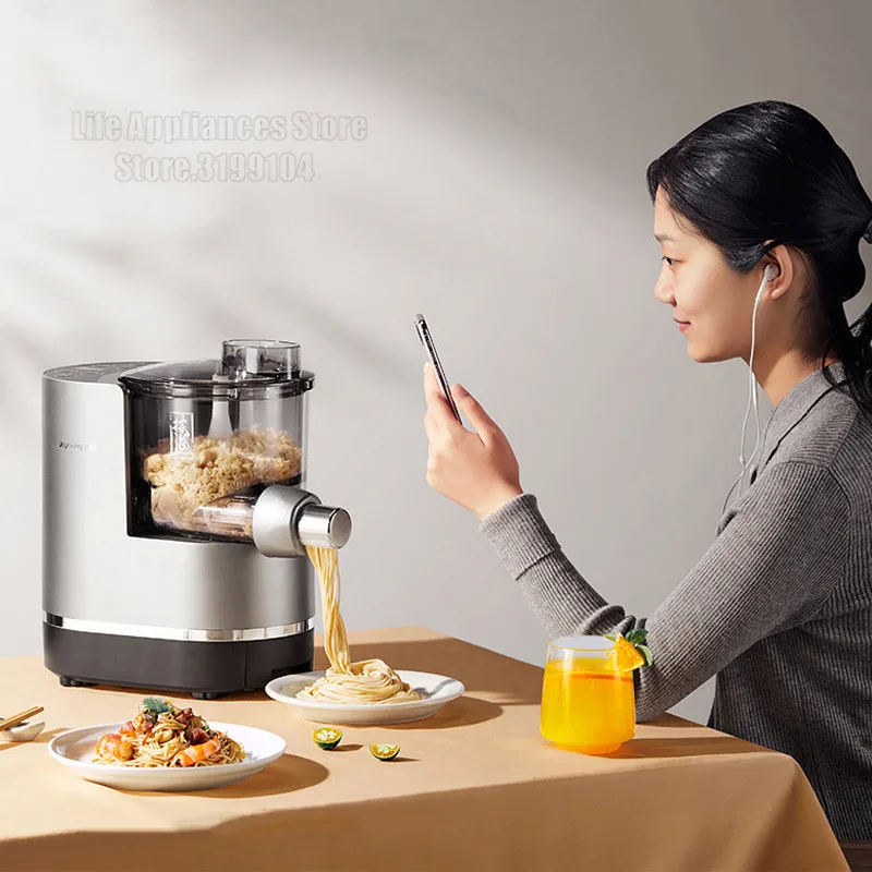 Joyoung Electric Noodle Machine M4-M550 Household Automatic Noodles Pasta Maker Intelligent Weighing For Kitchen with 6 Molds