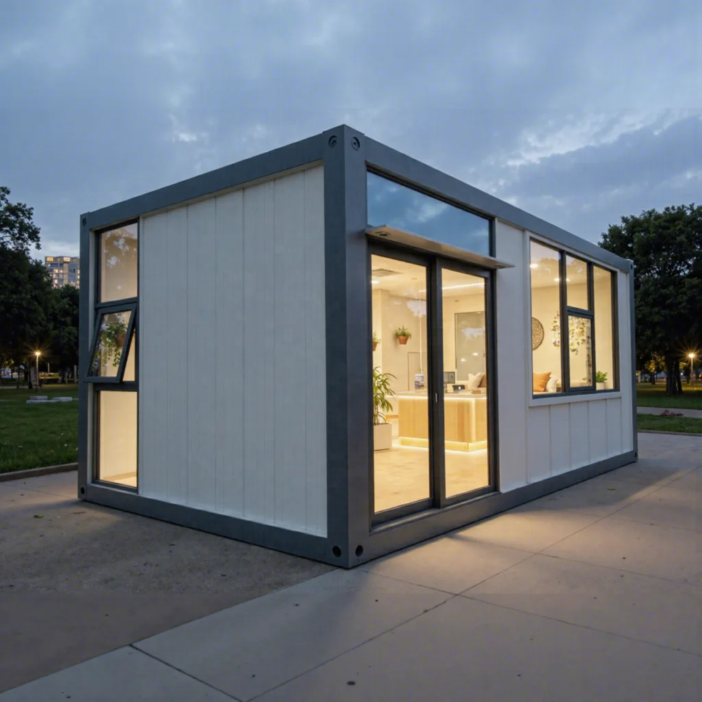 Breathable Detachable Modular Cheap Prefab Quick Assembly Container House Mobile Temporary Building