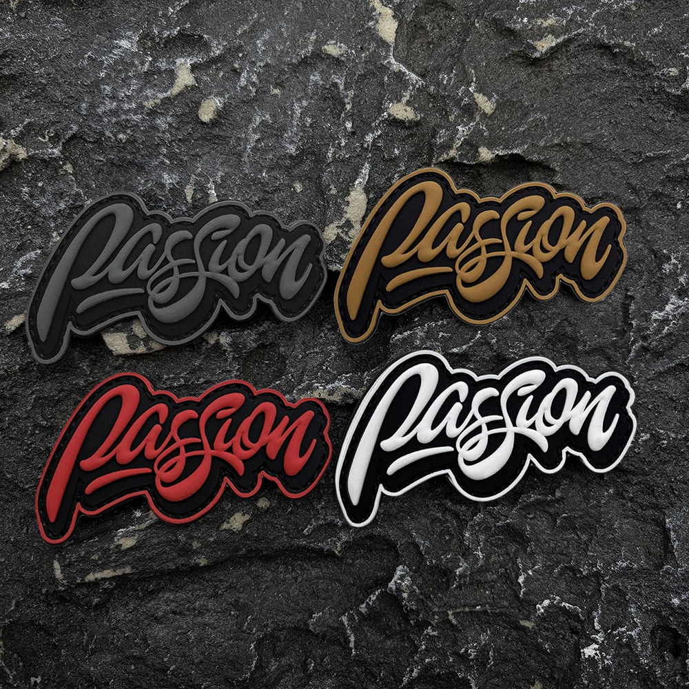 

A Fun Text Logo Pvc Patch Badge with a Glow-In-The-Dark Effect, Velcro Backing with Hook and Loop Fasteners, Suitable for Decorating Bags, Backpacks, Vests, and Clothing