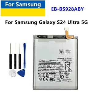 Bilashmart Battery EB BS928ABY 5000mAh Samsung Galaxy S24 Ultra 5G S928 EB BS928ABY Mobile Phone Battery +Tools