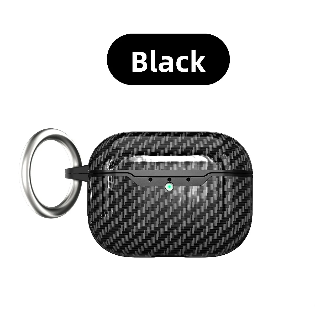 Carbon Fiber Texture Ultra-Thin Soft TPU Earphone Case For Apple AirPods Pro 3 Cover funda AirPods 4 Pro 2 Headphone Accessories