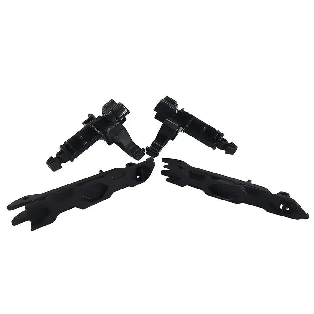 

4pcs LH RH Front Hood Bonnet Lower Latch Lock Release Handle Set For For Fortwo For 451 2013-2014 Black Car Accessories