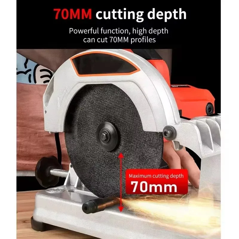 180W Mini Multi-function Cutting Machine 0-45 Degrees Table Cutter for Wood Acrylic Steel Metal Mini Electric Saw Table Saw