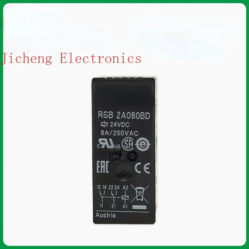 The New Original Interface Relay RSB2A080BD DC24V 8-pin 2-open 2-close 8A