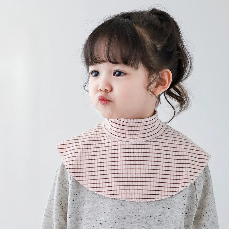 

Осенне-зимний детский искусственный воротник, чехол для шеи, лобовое стекло, теплый пуловер для мальчиков, уличная защита шеи, детские аксессуары