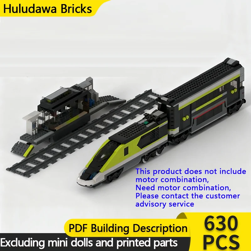 

Модель городской автомобиль MOC, строительные кирпичи, двухэтажная карета и станция, модульная технология, подарок, праздник, сборка, детский игрушечный костюм