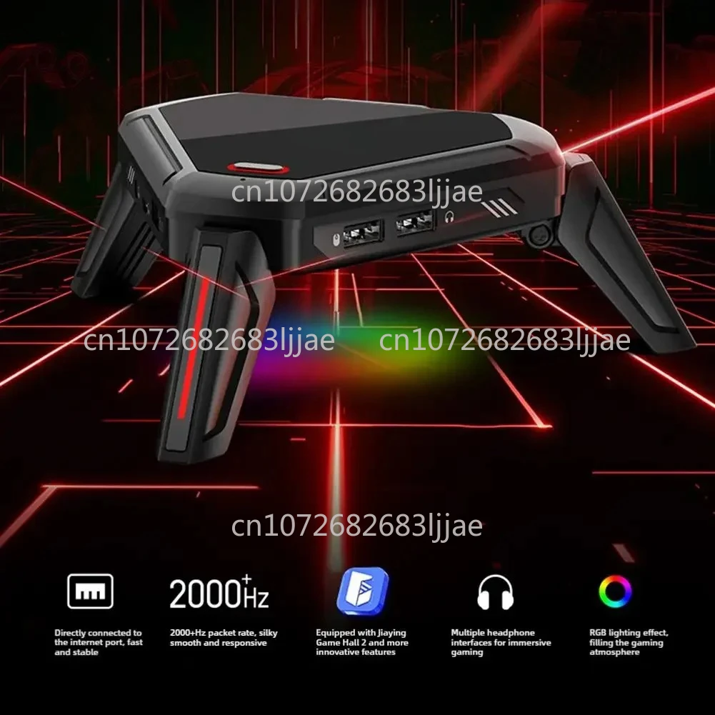 Scorpion 2Pro Keyboard Mouse Converter 100mbps Network Port Transmission Signal Reduce Delay For Android 10+ For PUBG