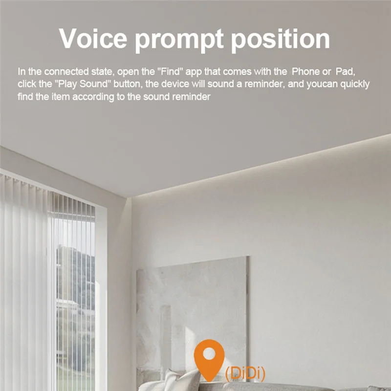 Drahtloser Icard-Finder für Find My App-gesteuerte Bluetooth-Tracking-Smart-Tag-Dropshipping-Dokumenten-Locator A