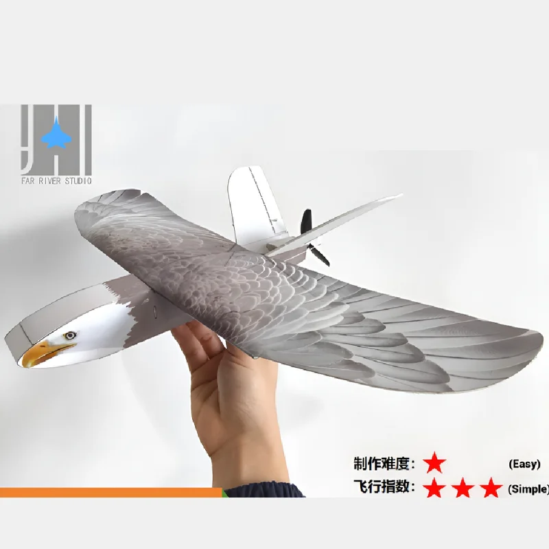 Nuovo Eaglet 2s Rc Elettrico di Controllo Remoto Brushless Fai Da Te Modello Assemblato Aereo di Controllo Remoto di Livello di Ingresso Modello di Aereo Giocattoli