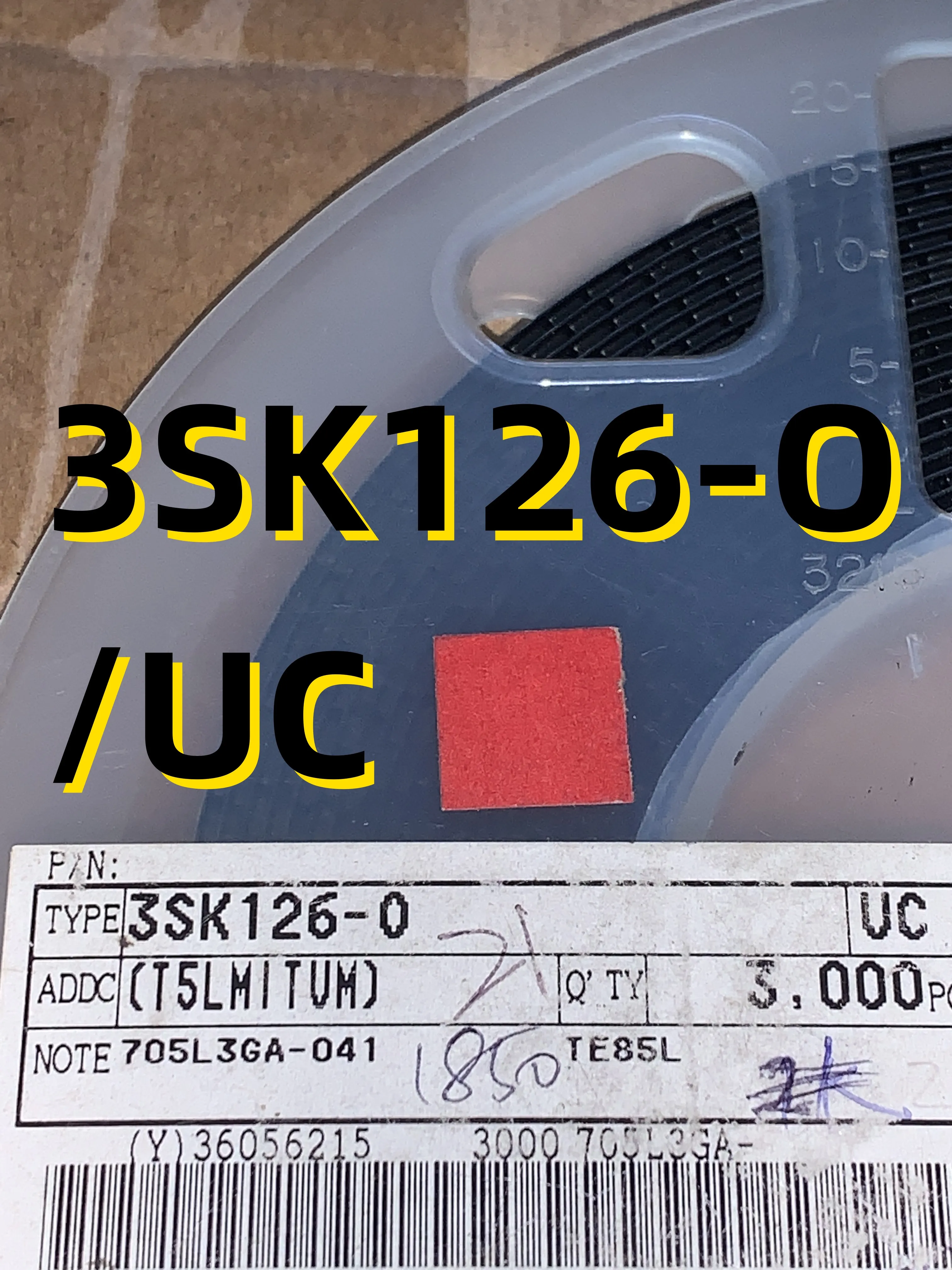 10pcs  3SK126-O /UC 03+  SOT143