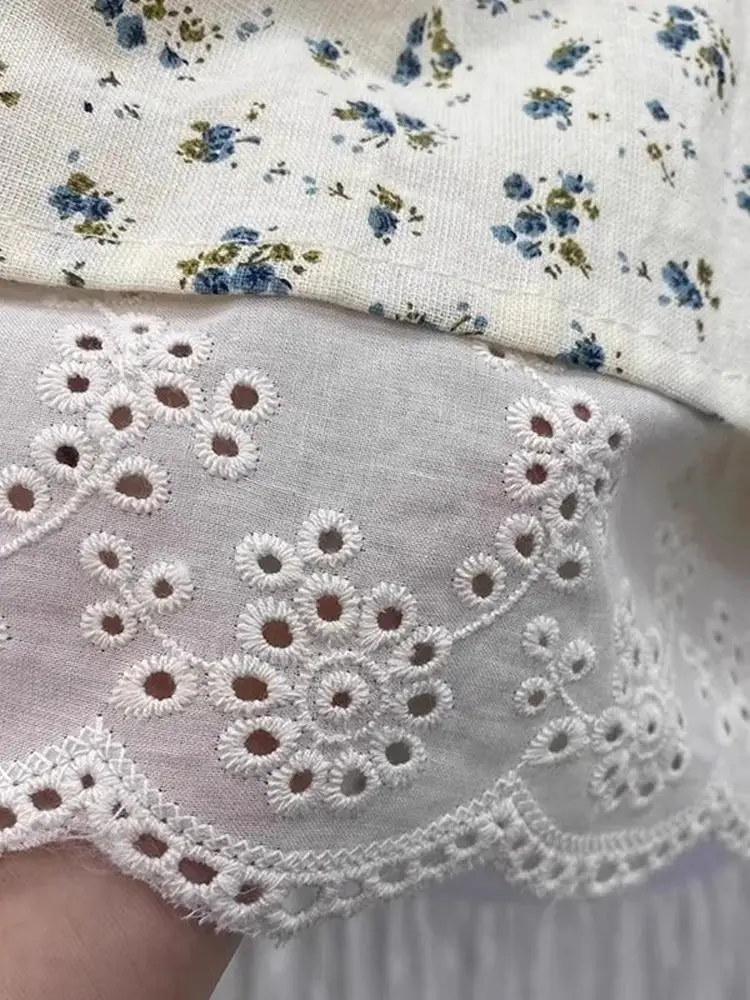 Plus Größe 300-Pou-Blumen-A-Linie-Midirock für Damen, lockeres, schlankmachendes Design, geteilter Sommer-F-Länge-Rock, koreanischer Stil, hoher...