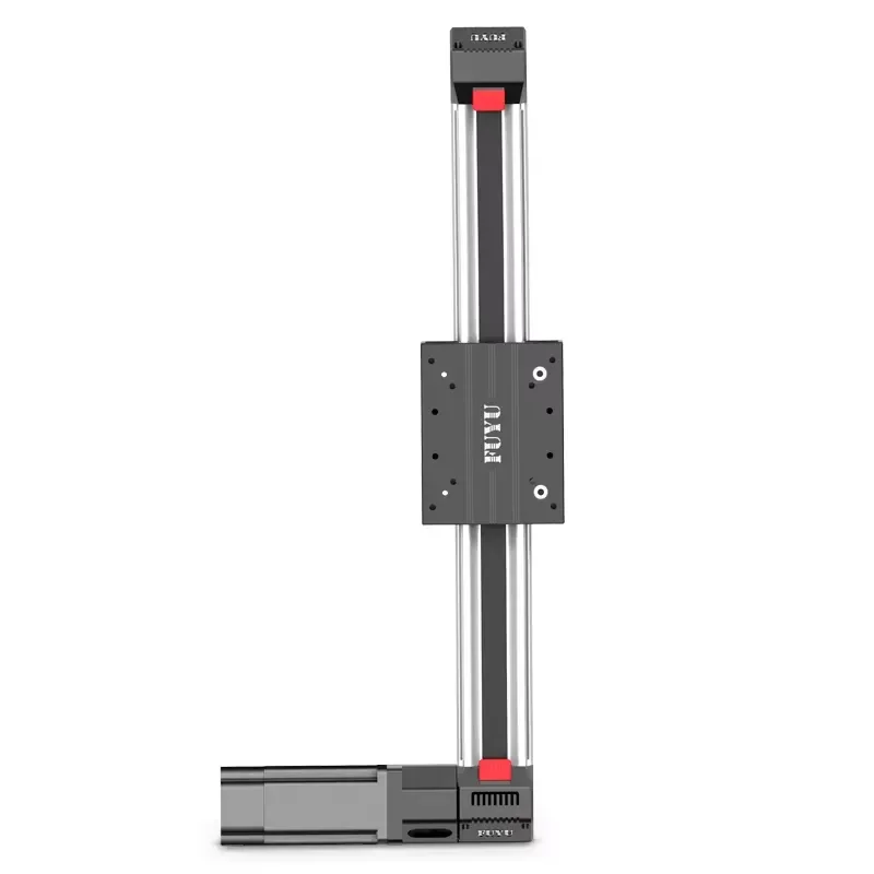 Double Track Belt Drive Linear Actuator High Speed Low Noise Guide Rail 35kg Bearing Load 0.05mm Positioning Accuracy for