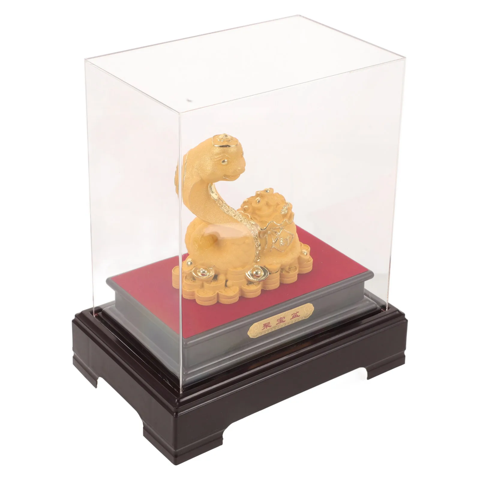 

Decorative Item Prosperity Symbol Exquisite Craftsmanship Gold Design Chinese Home Decor Feng Shui Statue Ornament