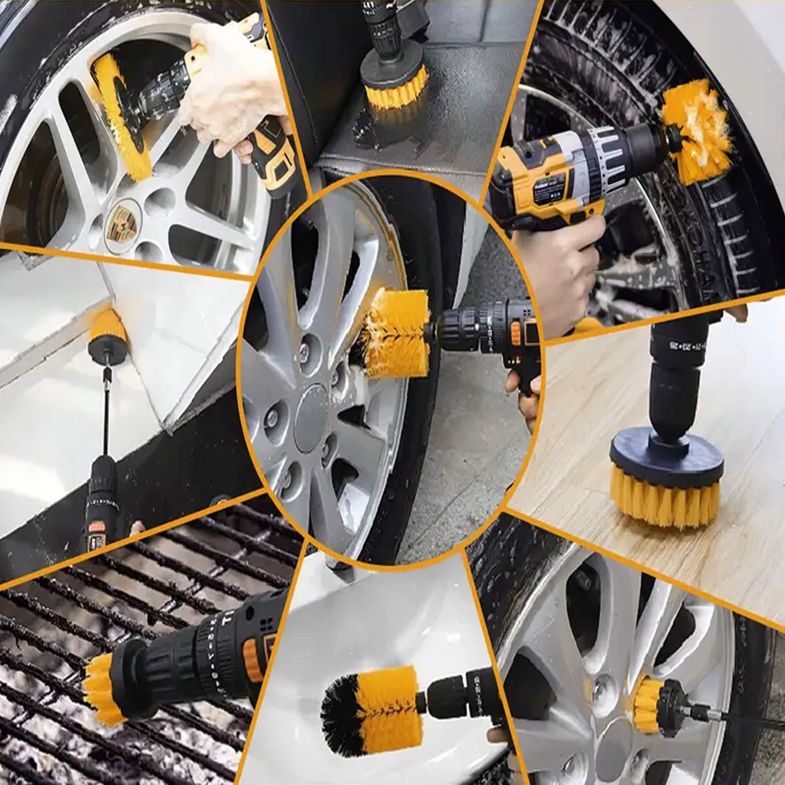 20-Piece Drill Brush Tool Kit, - Power Tools In Automotive 评论和价格