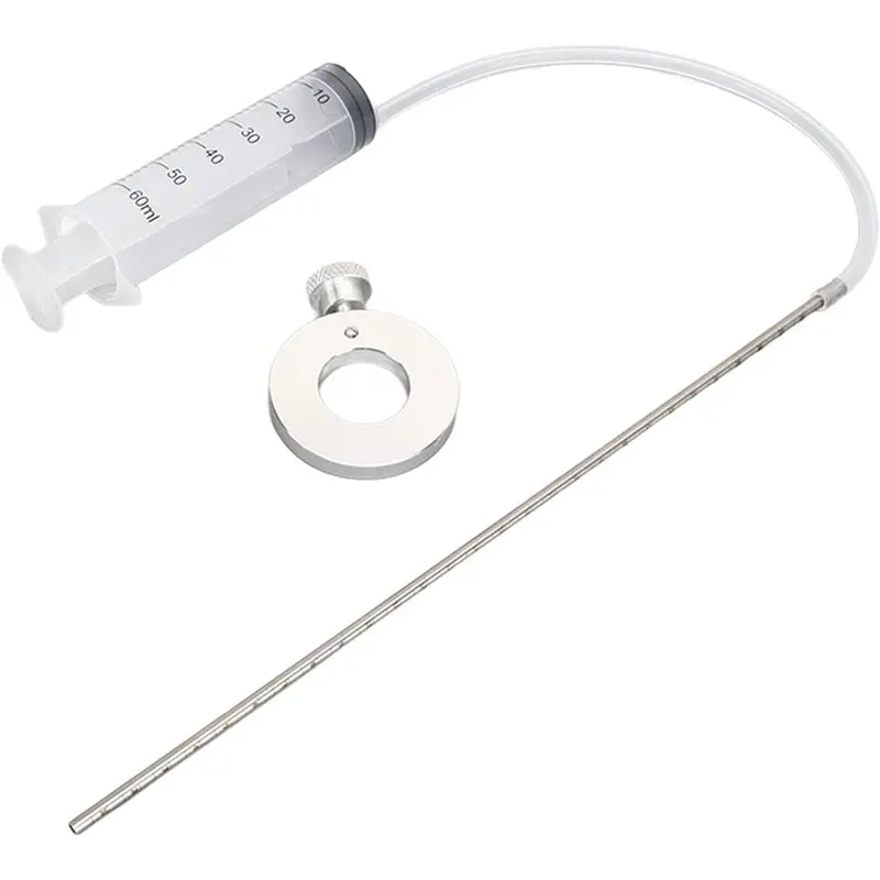 

Fork Oil Level Adjuster Tool Kit For Motorcycle Suspension Shock Adjustment With Oil Gauge Syringe Adjustable Ring