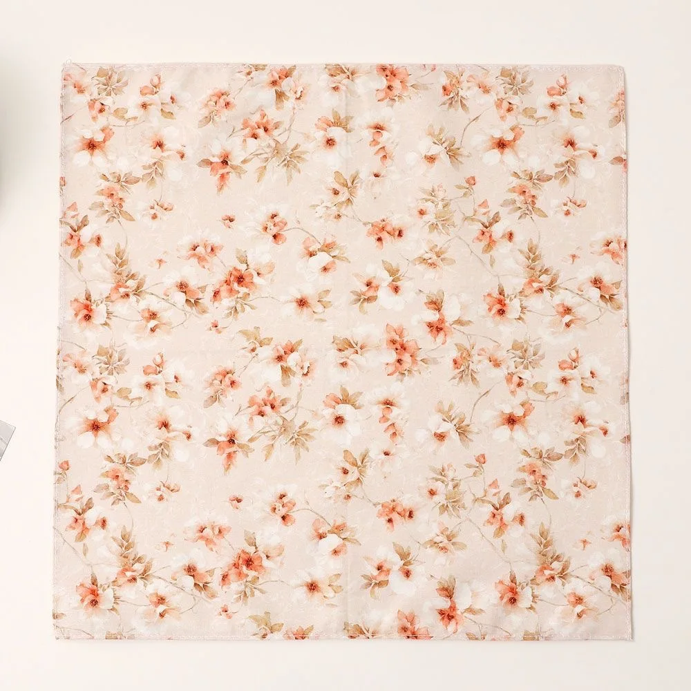 12pcs Vintage Polka Dot Cotton Handkerchiefs, Retro Daily Accessory