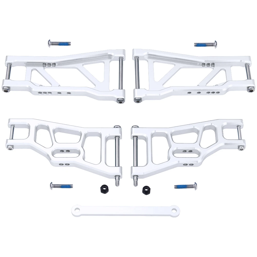 HobbyPark Front Rear Lower Suspension A-Arms Set Tie Bar 1/10 Traxxas Slash 2WD Upgrade Hop Up Spare Parts Replace 2555 3631