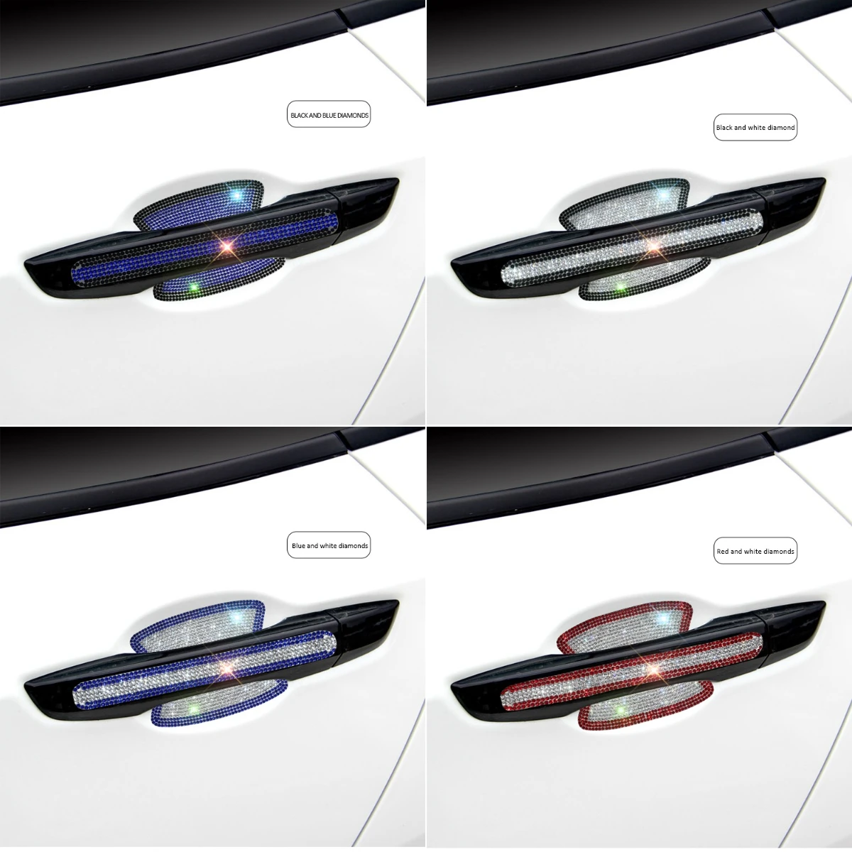 

Door Bowl Handle Protector Stickers Accessories Car For Tesla Model Y Model 3 Model S Model X Cybertruck Roadster Semi Model 2