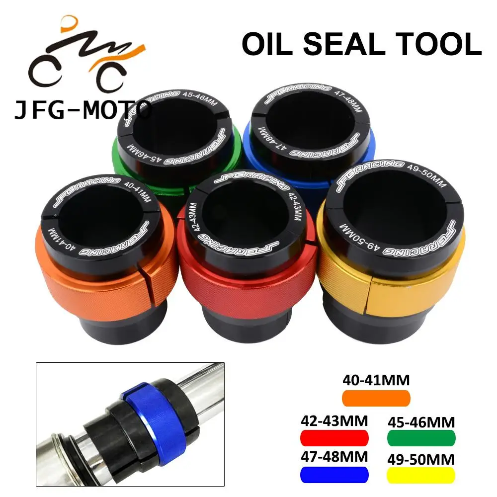 Motorcycles CNC Front Fork Oil Seal Driver Tool 28 29 30 31 32 33 34 35 36 37 38 39 40 41 42 43 44 45 46 47 48 49 50 MM Motor