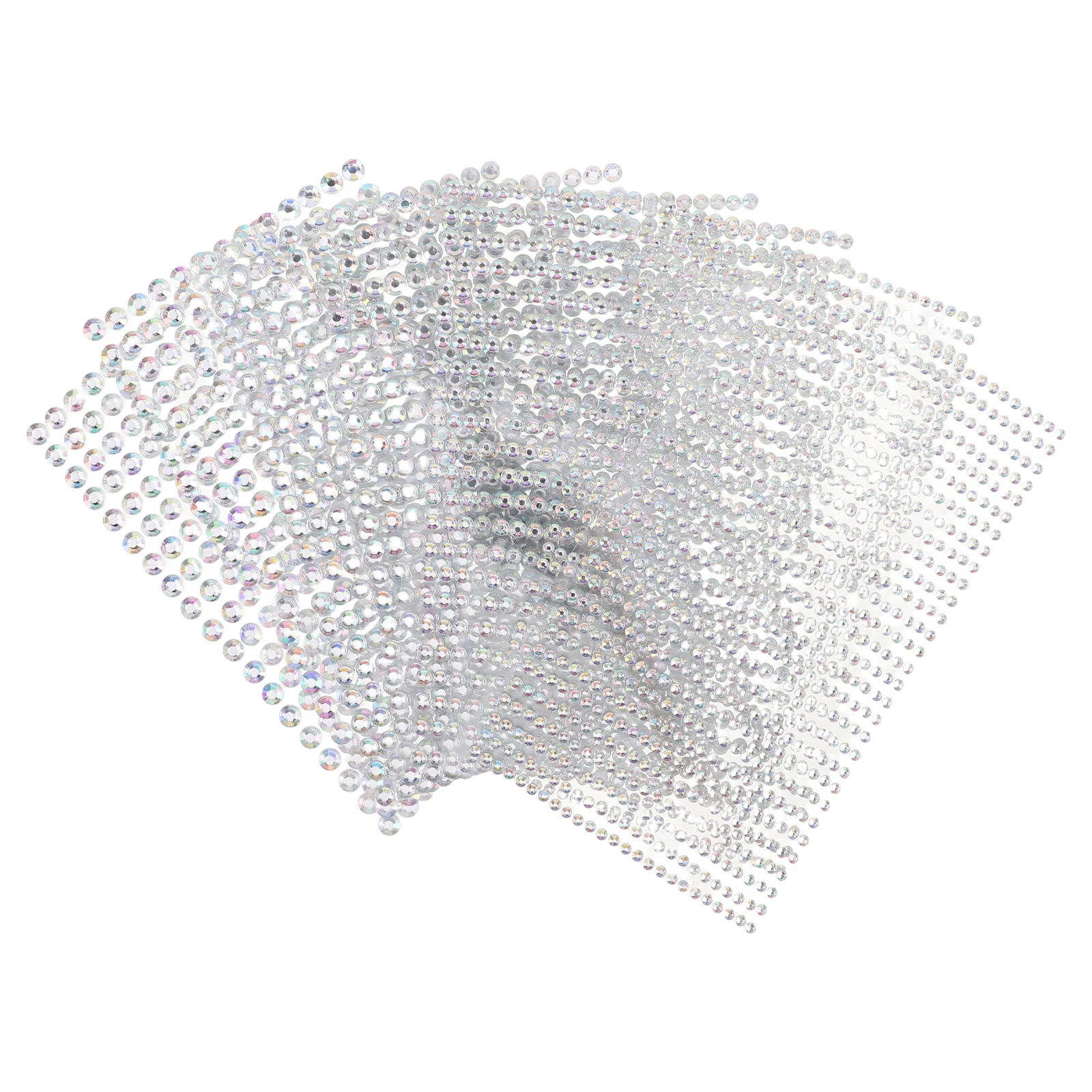 

8 Sheets Rhinestone Stickers Creative DIY Gemstone for Handcrafts Stationery Mobile Phone Art Projects Craft Supplies