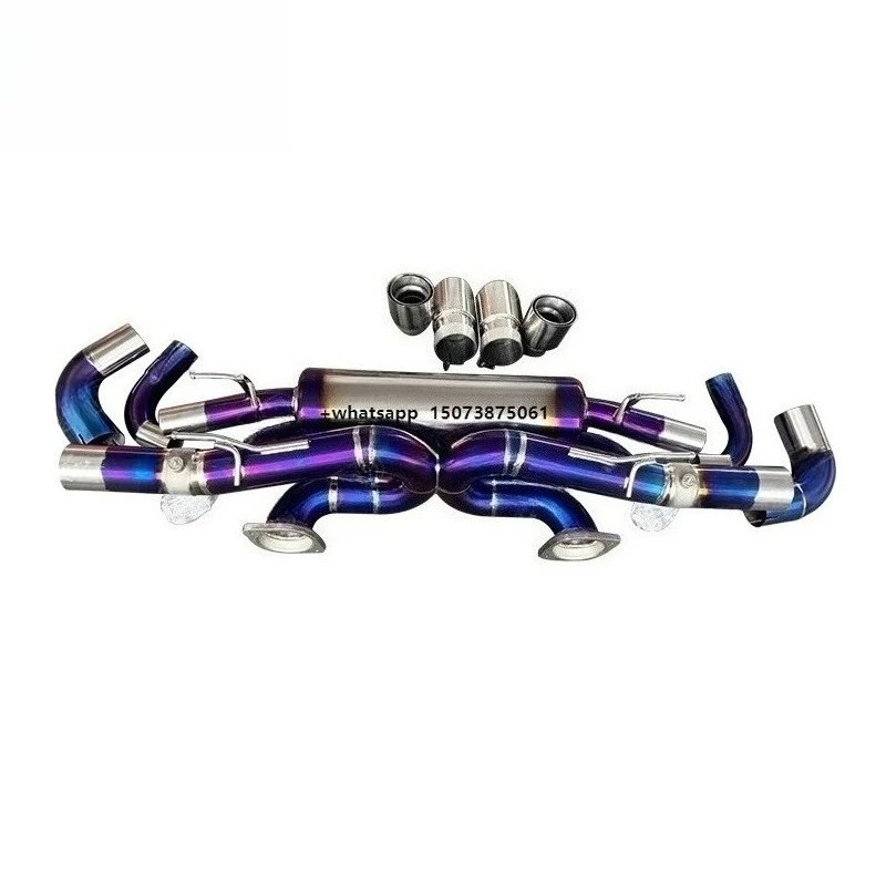 

High Performance Valved Sport Titanium Alloy Catback Exhaust System for 2020 Aston Martin Vantage 4.0 V8 Twin Turbo