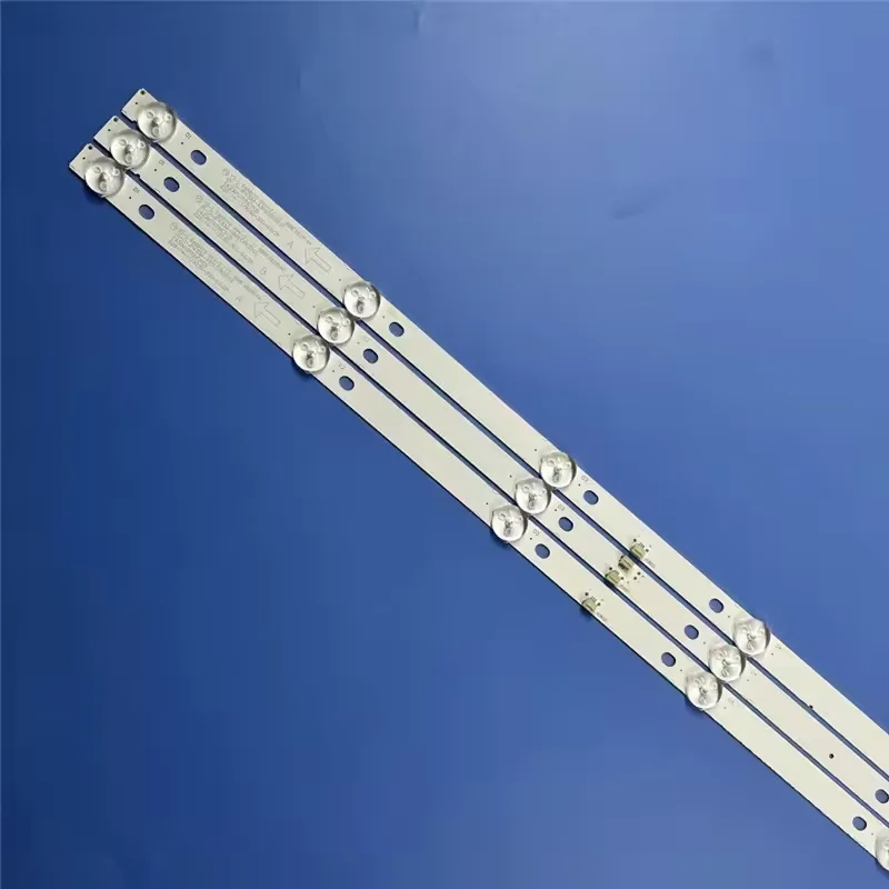8LED(6v) LED backlight strip for starwind SW-LED43BA201 BBK 43LEX-5043/FT2C JS-D-JP43DM-A81EC  JS-D-JP43DM-B82EC E43DM1000