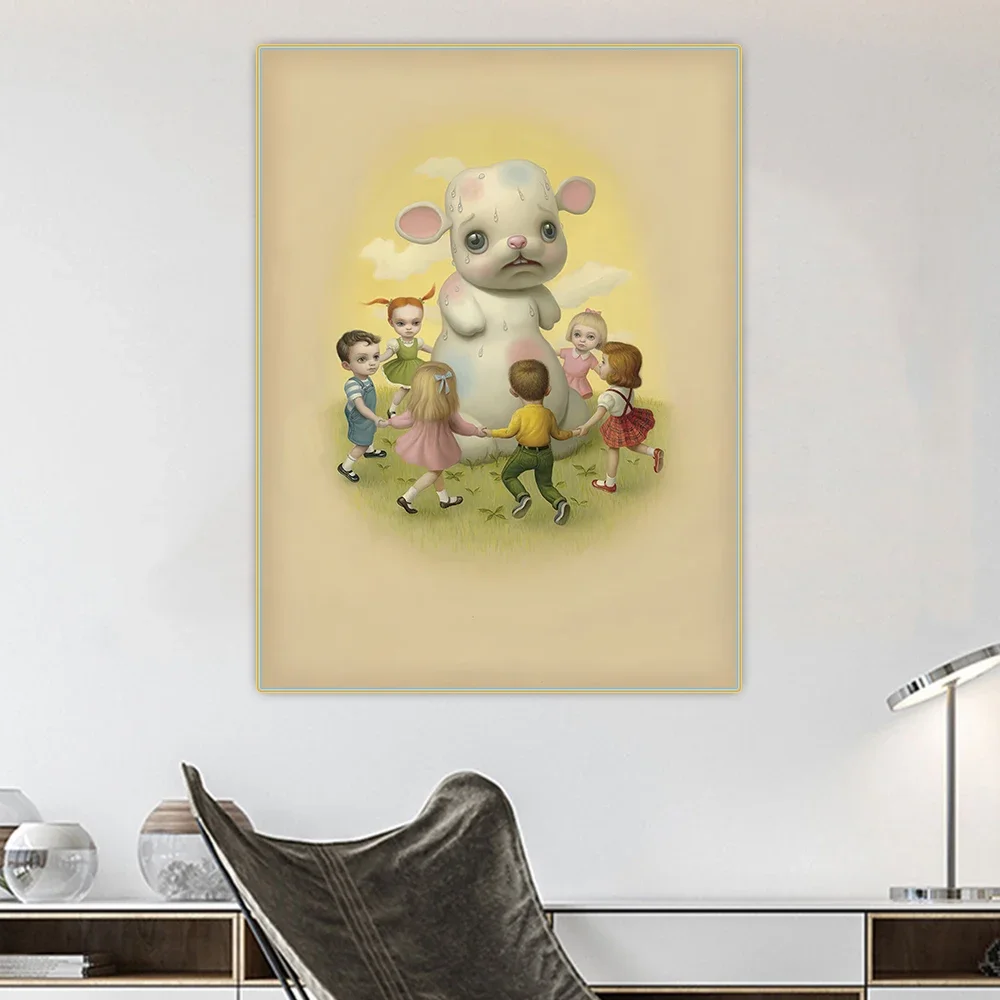 Citon Mark Ryden《Gallery One—Sweat》Canvas Art Oil painting Artwork Poster Picture Modern Wall Decor Home Living room Decoration