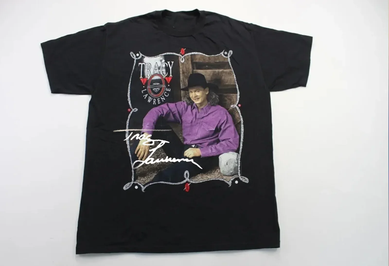 1993 Tracy Lawrence Tour T-Shirt T Shirt Size S-4XL SG117