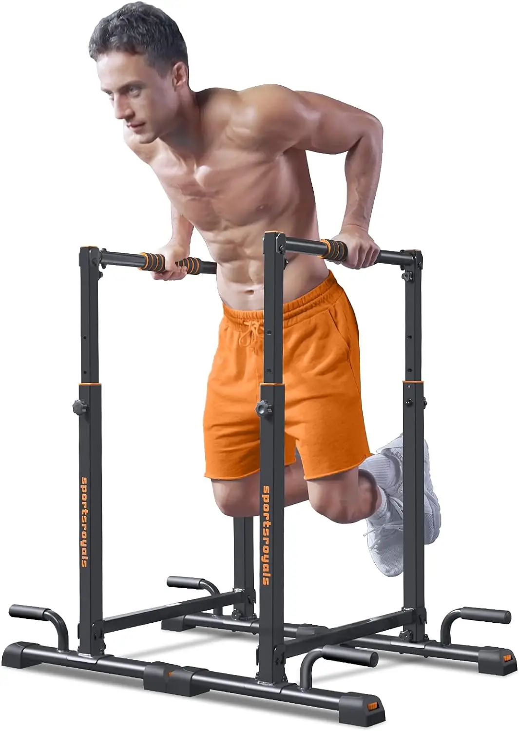 

Dip Bars, Adjustable Dip Stand Station for Home, Calisthenics, Exercise. Portable Parallel Bar with Stable and Sturdy Thickened