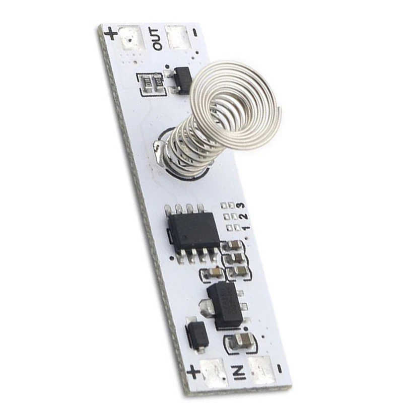 Mão Scan Sensor Switch Module, Curta Distância Scan Sensor, Rejeitar Barra de Luz, Faixa de Luz, DC5V-24V, 10Pcs