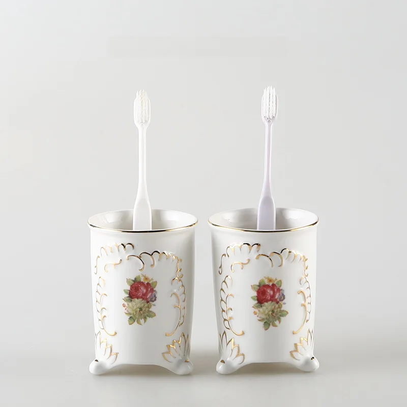 

KULE HOME Cerc Toothbru Cup: Креативная скандинавская стакан-цилиндр для зубных щеток и полоскания рта для пар, для дома и гостиниц, для личной гигиены