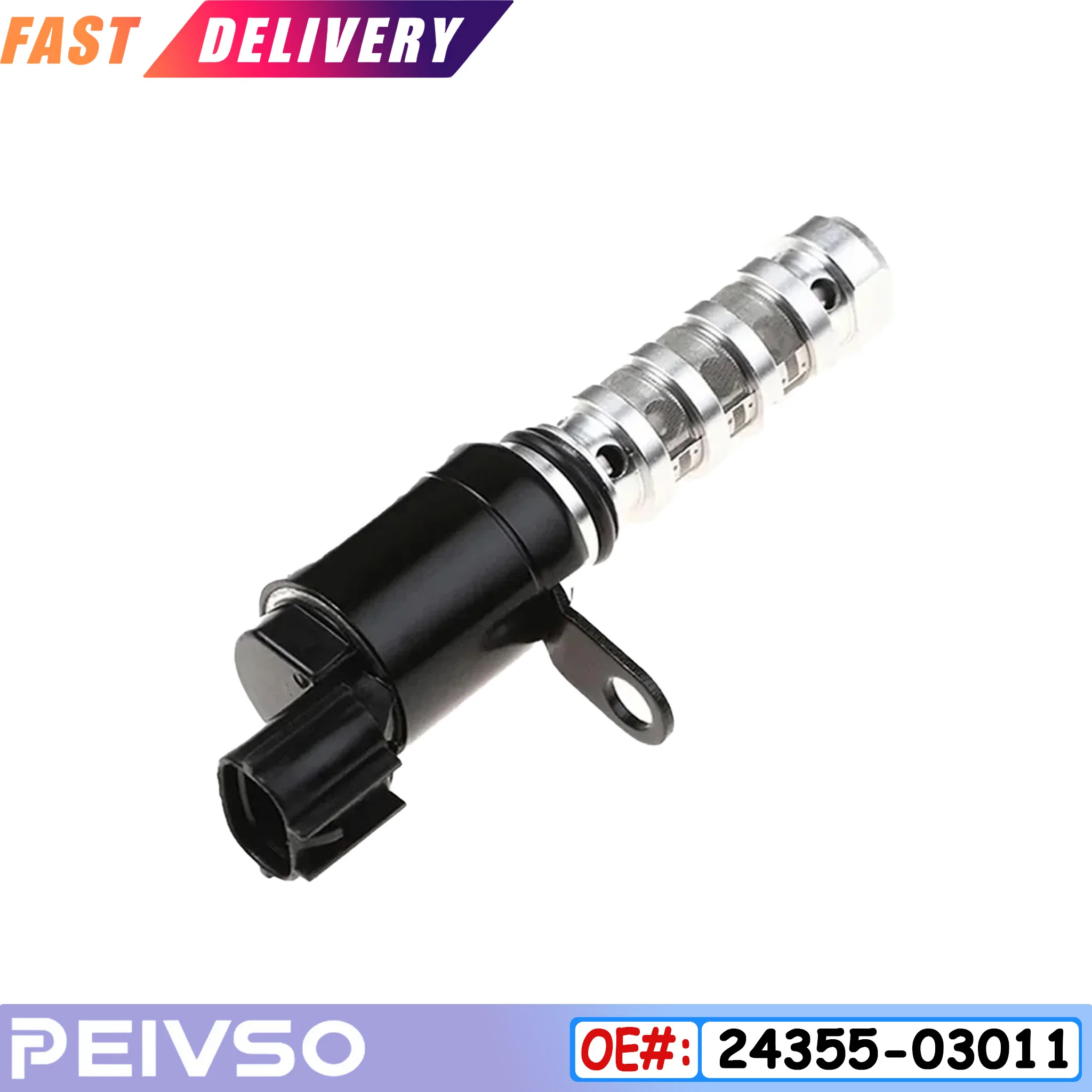 PEIVSO 24355-03011 Engine Variable Valve Timing VVT Solenoid Oil Control Valve 2435503011 For i10 i20 1.0 1.2 i30 Rio