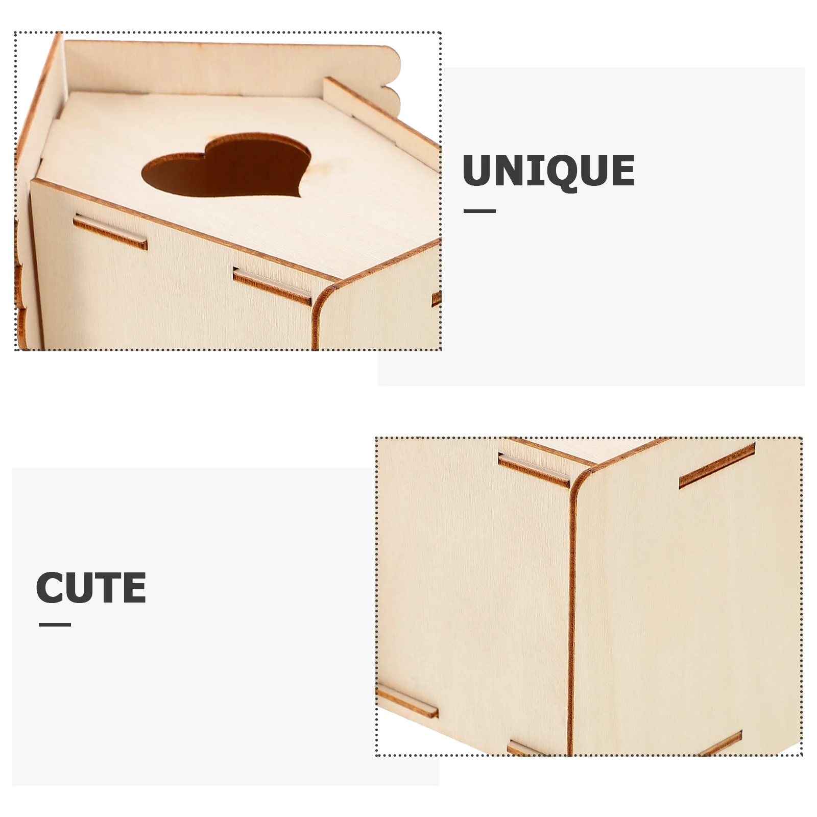 طقم مكون من 12 قطعة من بيت الطيور الخشبي للأطفال، طلاء غير مكتمل معلق لتزيين الحديقة الخارجية، طقم بيت الطيور للأطفال