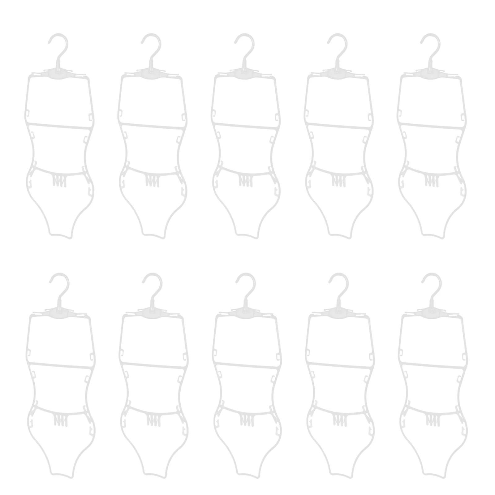 

10 Pcs 's Swimsuit Hanger Bra Hangers for Clothing Rack Film
