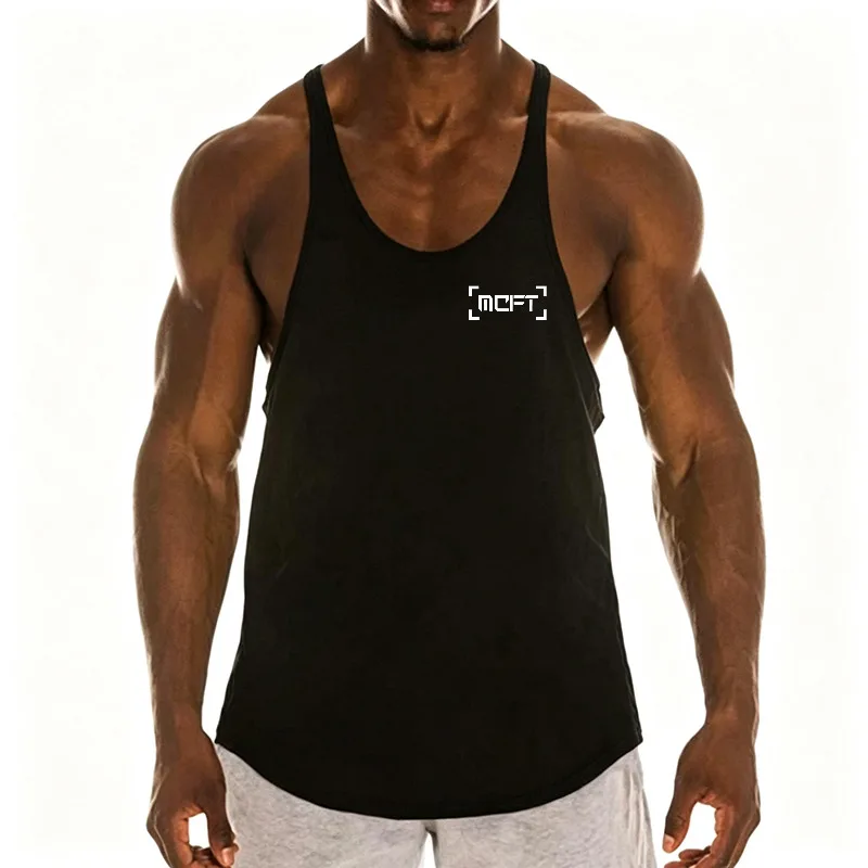 Men's Climbing Quick Dry Running Vests Racerback Sleeveless Workout Tank Top Breathable Athletic Gym Shirt For Fitness Training