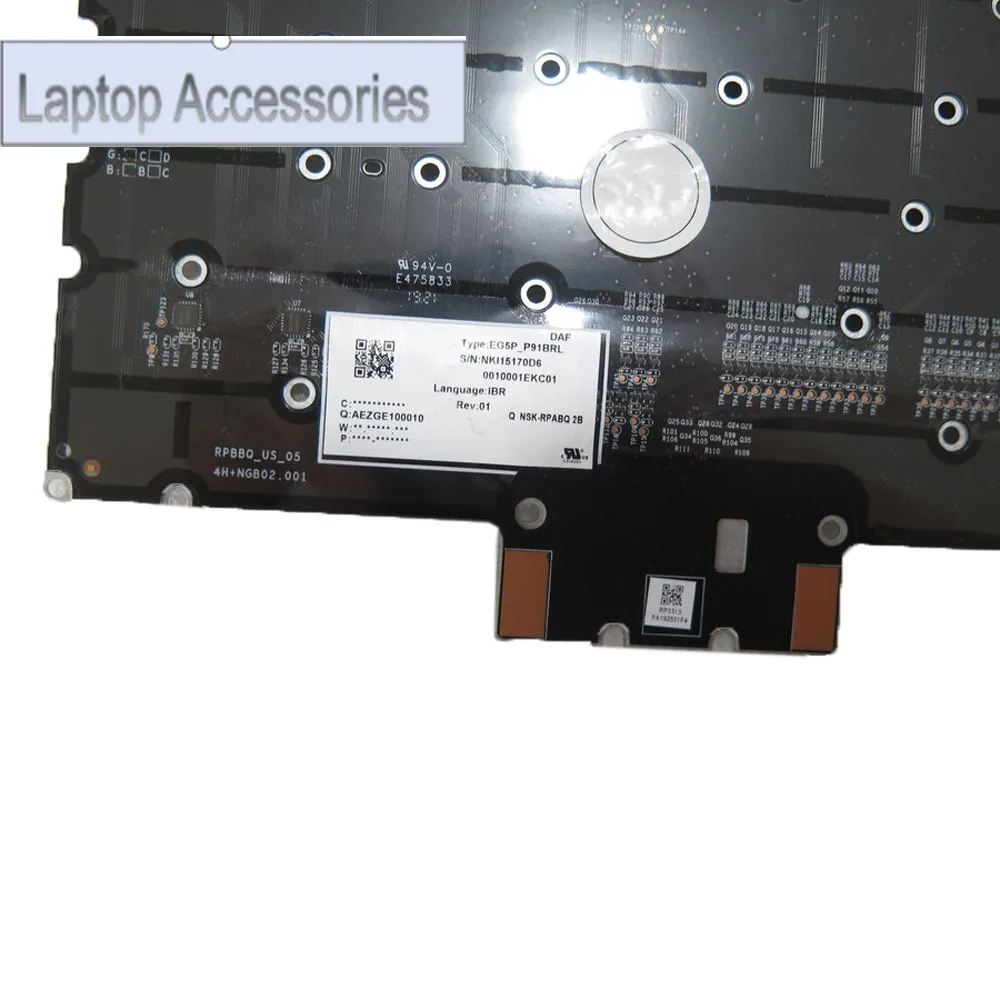 F Black Laptop Colourful Backlit Keyboard For Acer PH717-71 Korean KR New