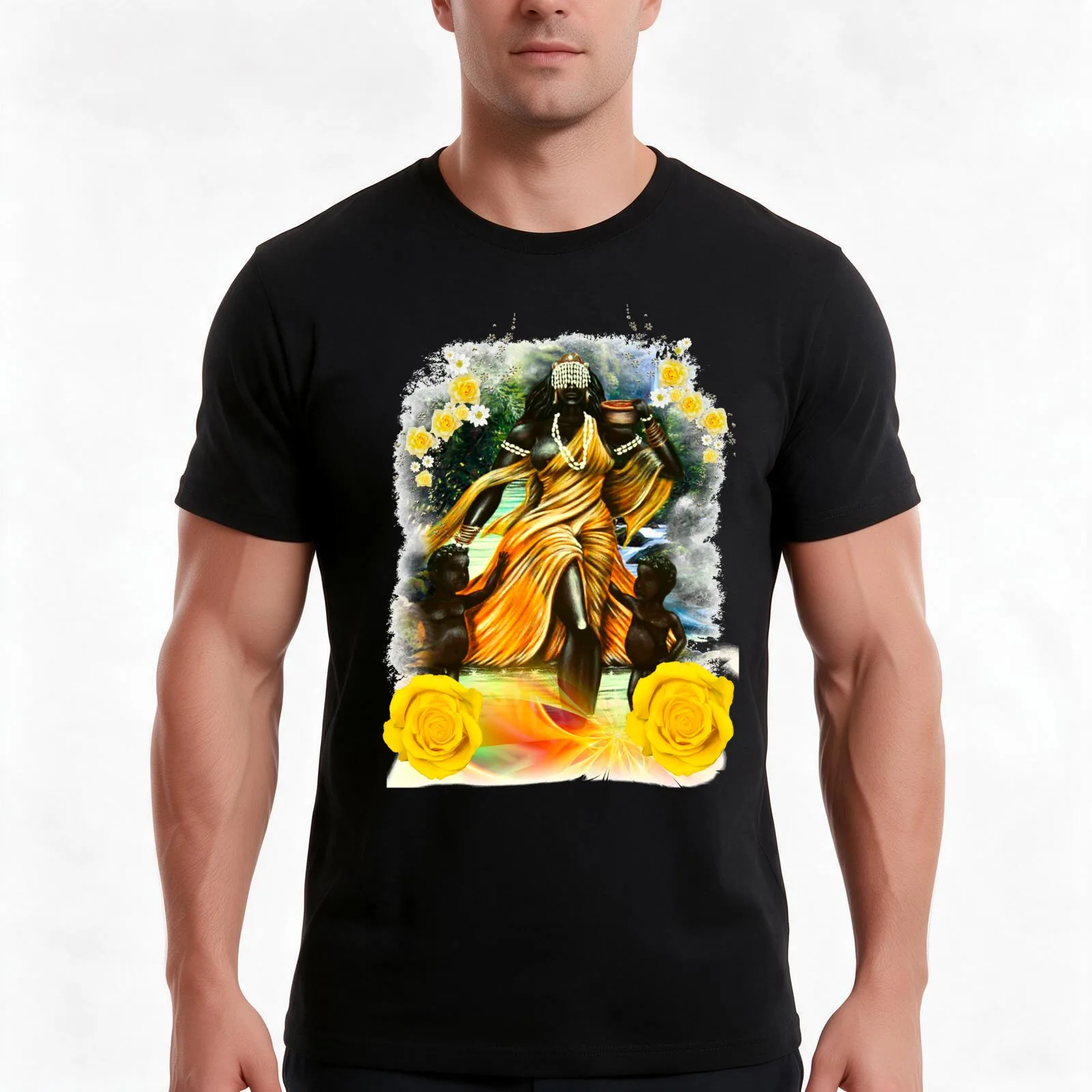 Osum the queen of gold and lady of emotions. T-Shirt Summer Casual Cotton Tee Unisex Men Women