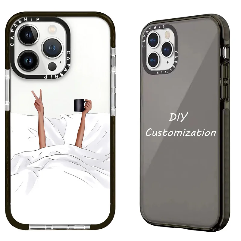 Hot Ins Morning Coffee Clear Case For Iphone 11 14 15 Pro Max Silicone Soft Funda 12 13 Pro 6 7 8 Plus X XR XS Anti-fall Cover