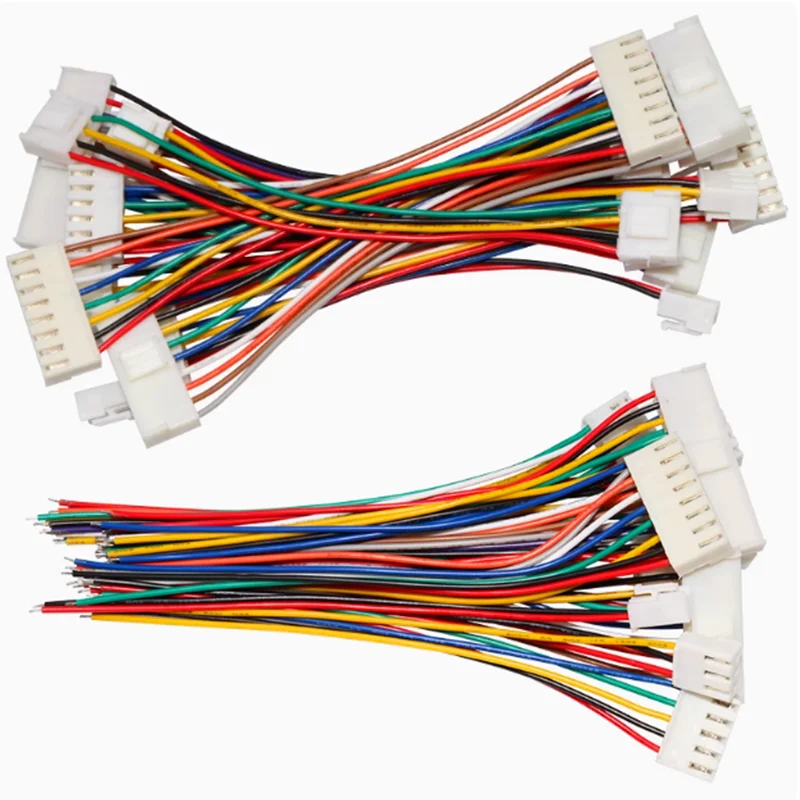 10PCS VH3.96MM Pitch terminal lijn 2P/3P/4P/5P/6P Double-ended kabelboom elektronische draad verbindingslijn