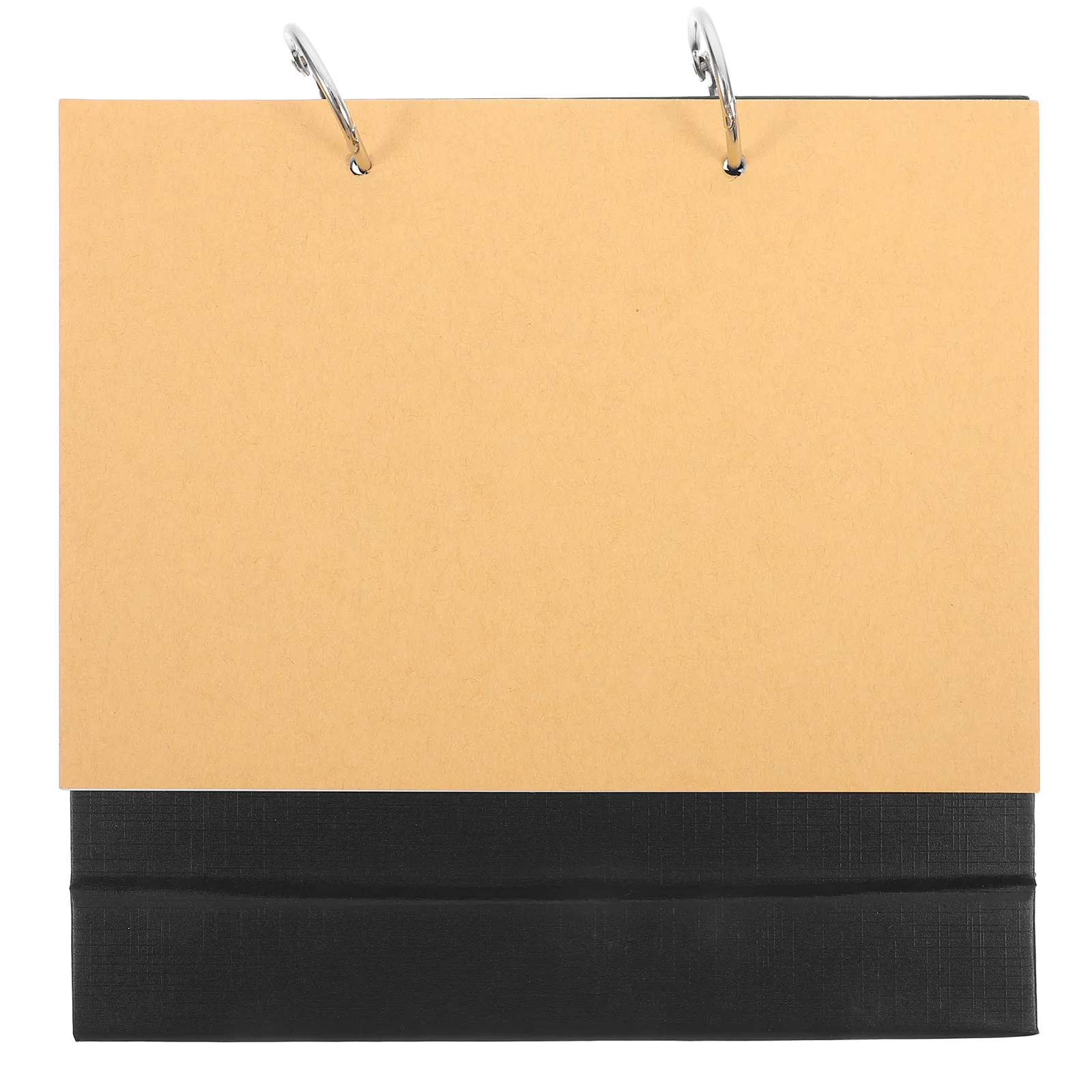 Removable Page Blank Desktop Calendar Thick Paper DIY Craft Calendar for Drawing Photos Scrapbooking Standing Desk Organizer
