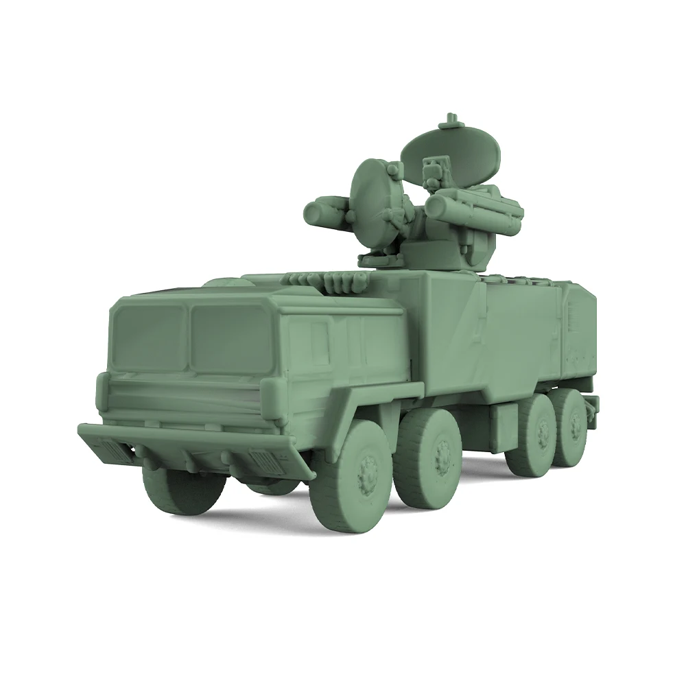 

SSMODEL SS499 1/144 1/200 1/700 1/350 Комплект военной модели, немецкий самоходный противотанковый пистолет FlaRakRad