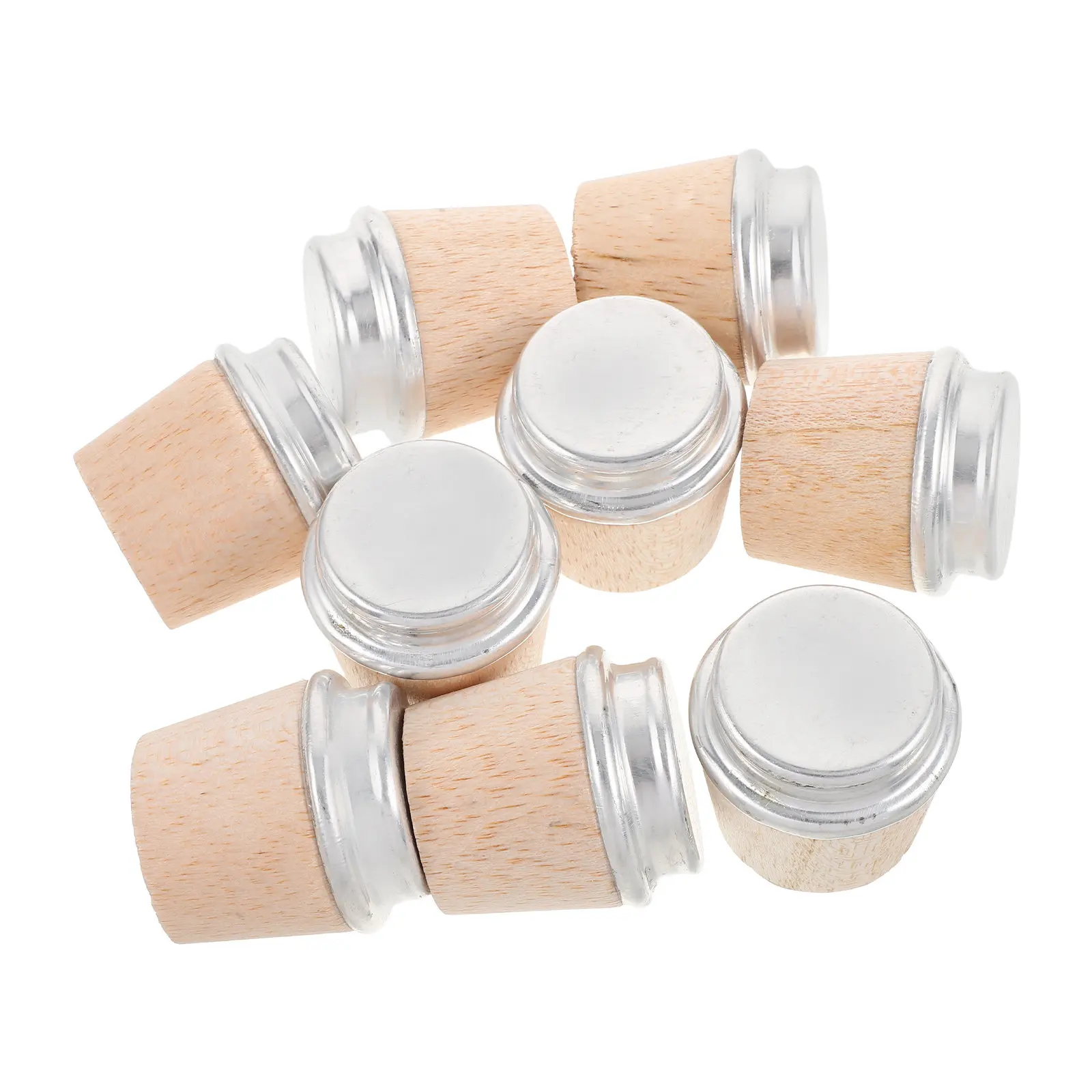 9Pcs Wood Bottle Cork Stopper Leakproof Replacement Wooden Plug for Hot Water Kettle Insulated Flask Seal Plug Reusable Water view 4